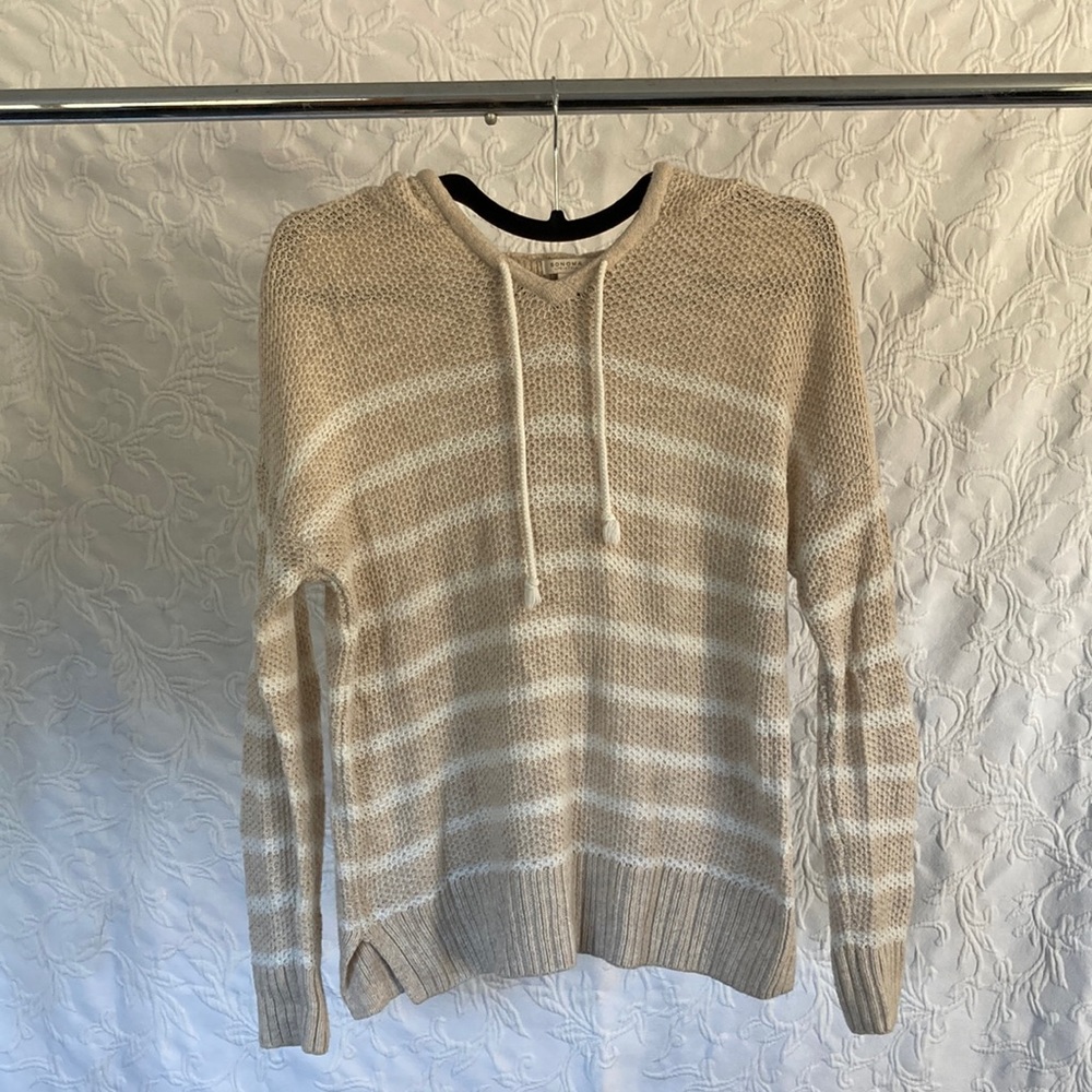Striped Knitted Sweatshirt